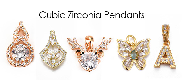 Cubic Zirconia Pendants
